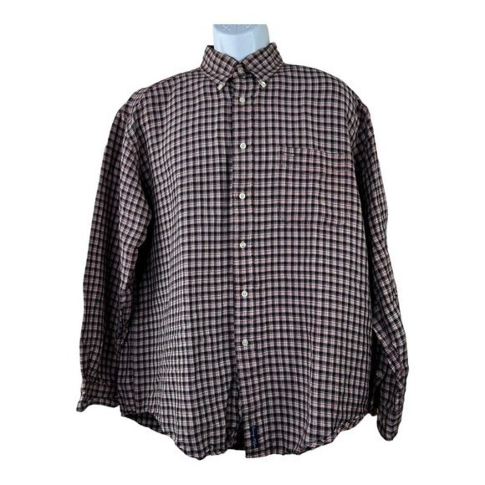 Tommy Hilfilger Men's Casual Shirt Plaid Size L